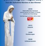 Fest der Aufnahme Mariens in den Himmel – 2024